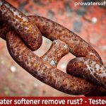 water softener remove rust