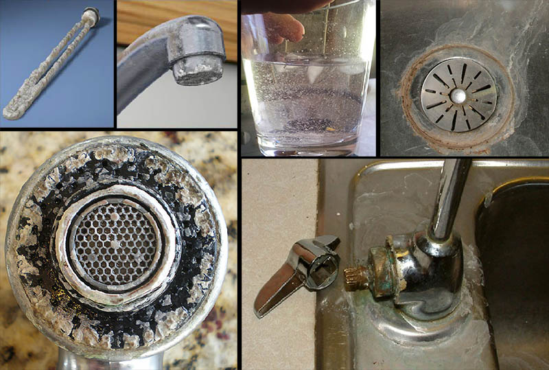 signs of hard water
